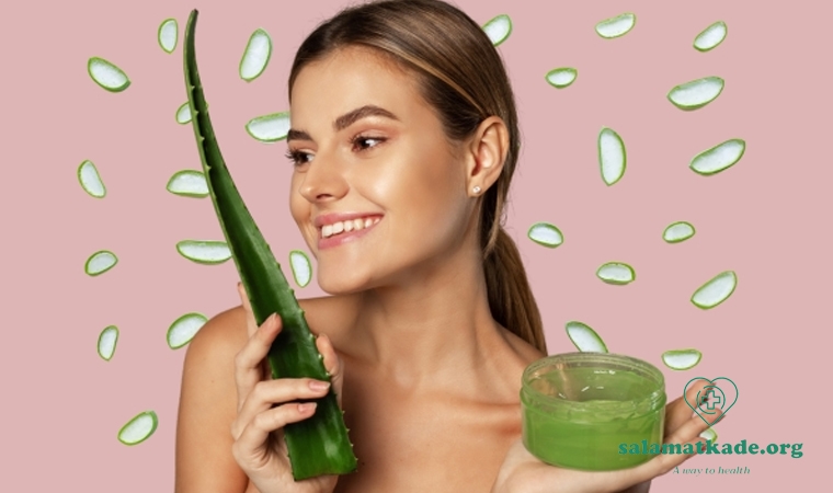 آلوئه ورا برای رفع تیرگی زیر بغل