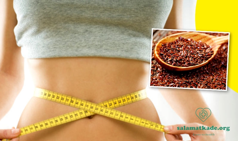 طریقه مصرف تخم کتان برای لاغری شکم