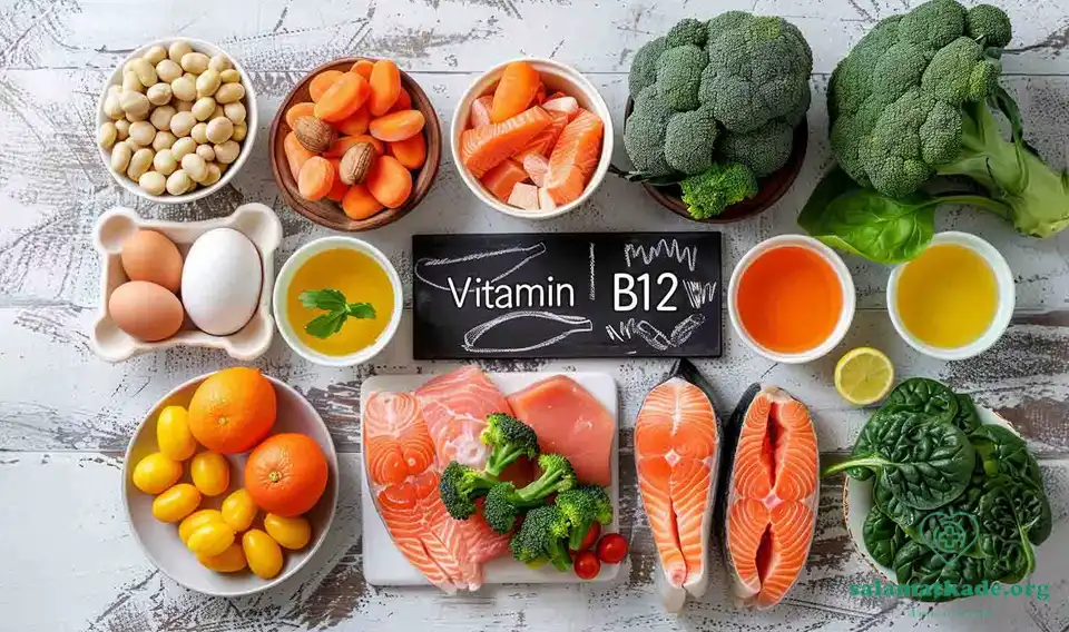 علائم کمبود ویتامین b12 و مواد غذایی حاوی آن