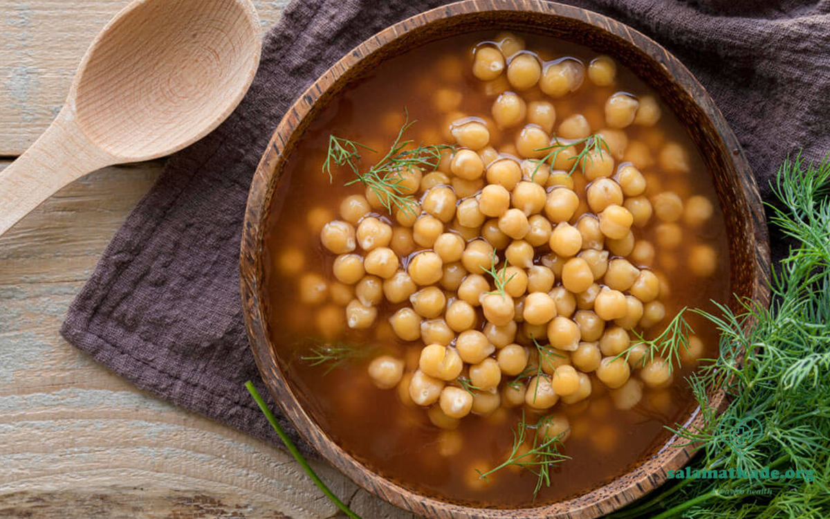 طرز تهیه نخود آب ساده بدون گوشت