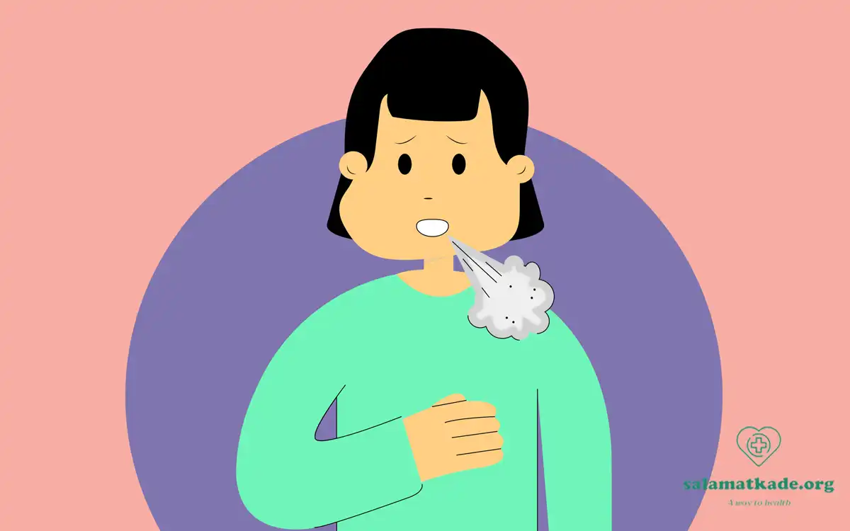 علت و درمان آروغ زدن