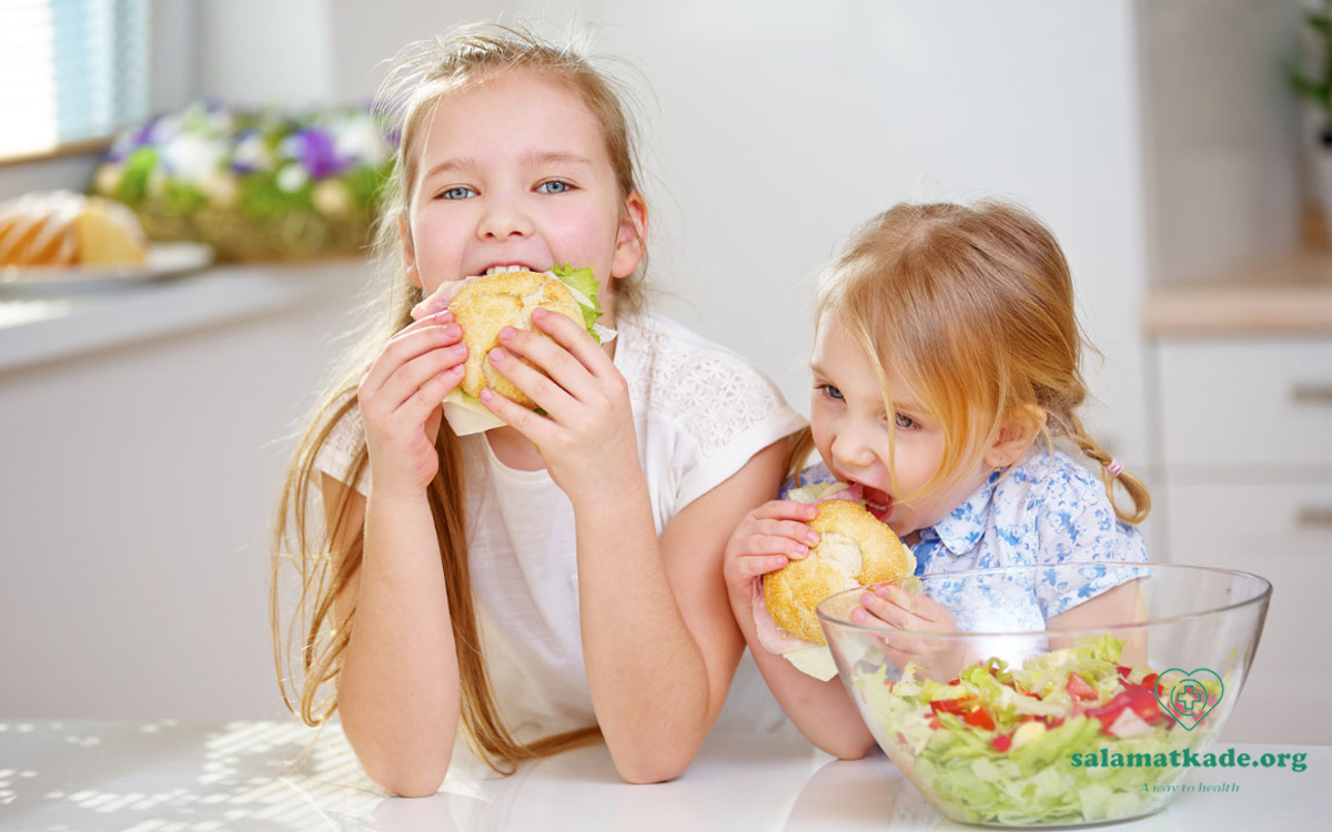 تغذیه سالم برای کودک