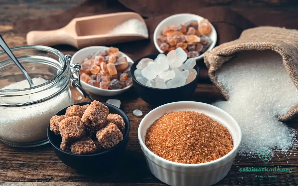 مقایسه شکر سرخ و سفید 