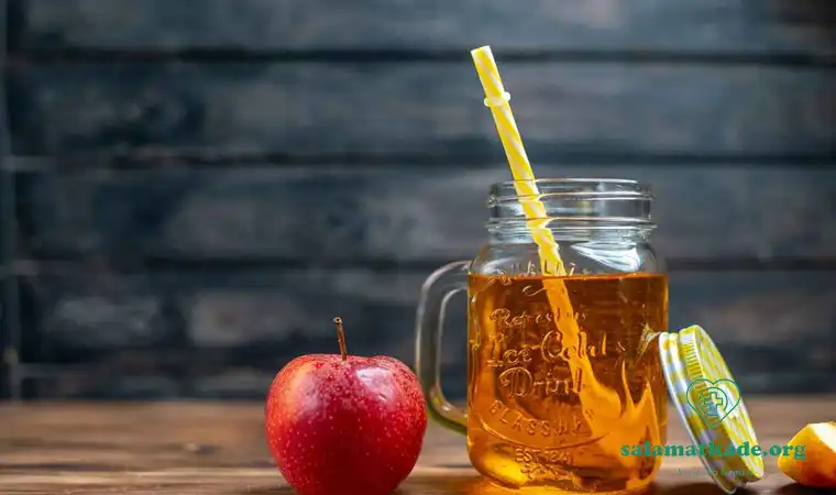 شربت سکنجبین سیب