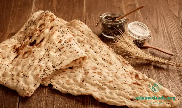 نان سنگک نان ایرانی