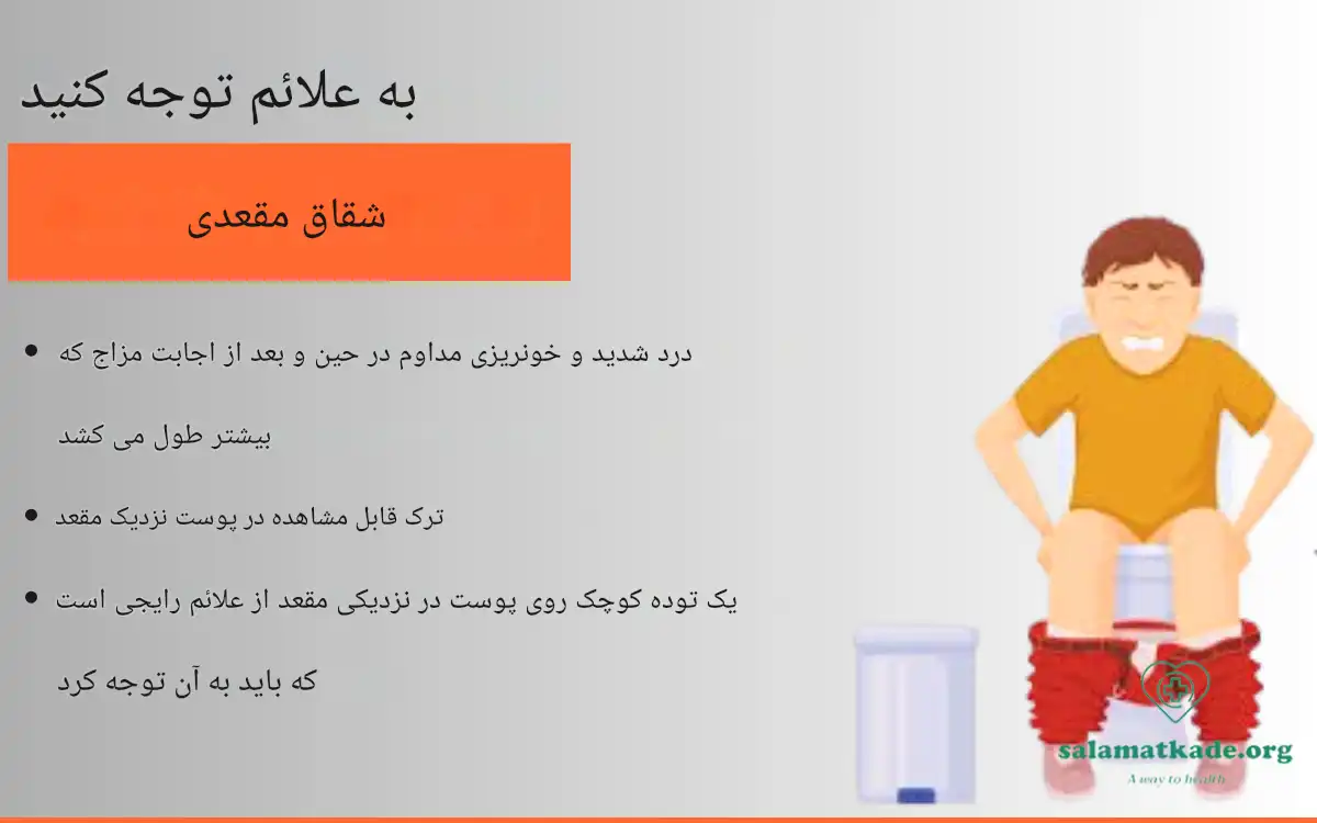 درمان شقاق مقعدی با طب سنتی