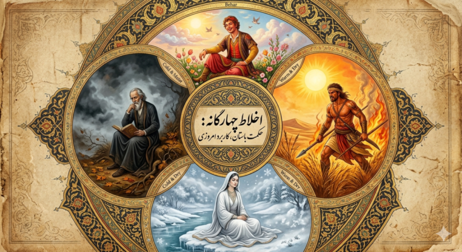 اخلاط چهارگانه در طب سنتی