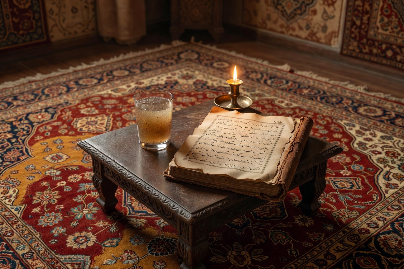 شربت بالنگو مقوی اعصاب و قلب 